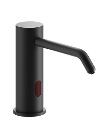 Matte blackk soap dispenser