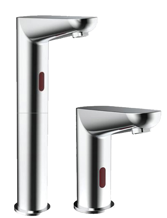Tall deck mounted sensor tap models ATS-0114 and ATT-0144T