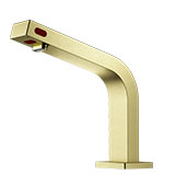 soap and water dispenser brushed gold